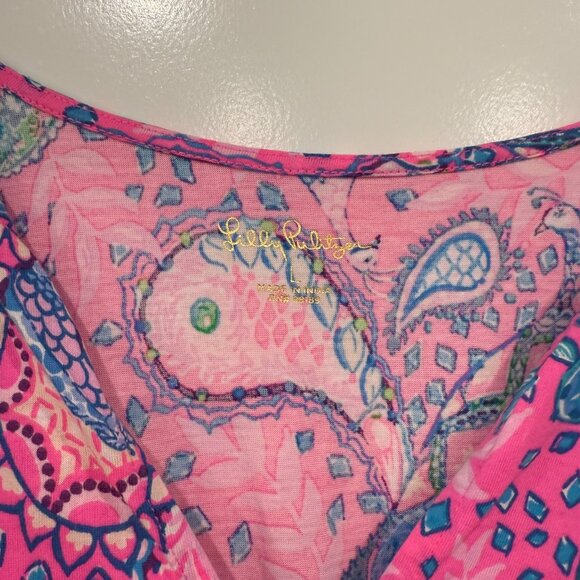 Lilly Pulitzer Ruffle Top - Picture 2 of 5